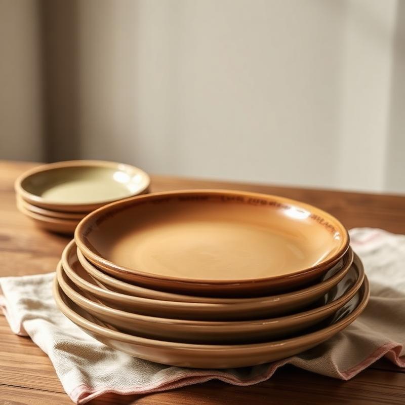 Stoneware Dinner Plate Set
