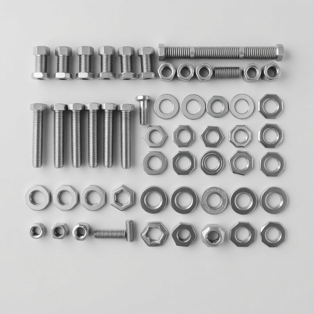 Hex Bolt, Nut & Washer Set