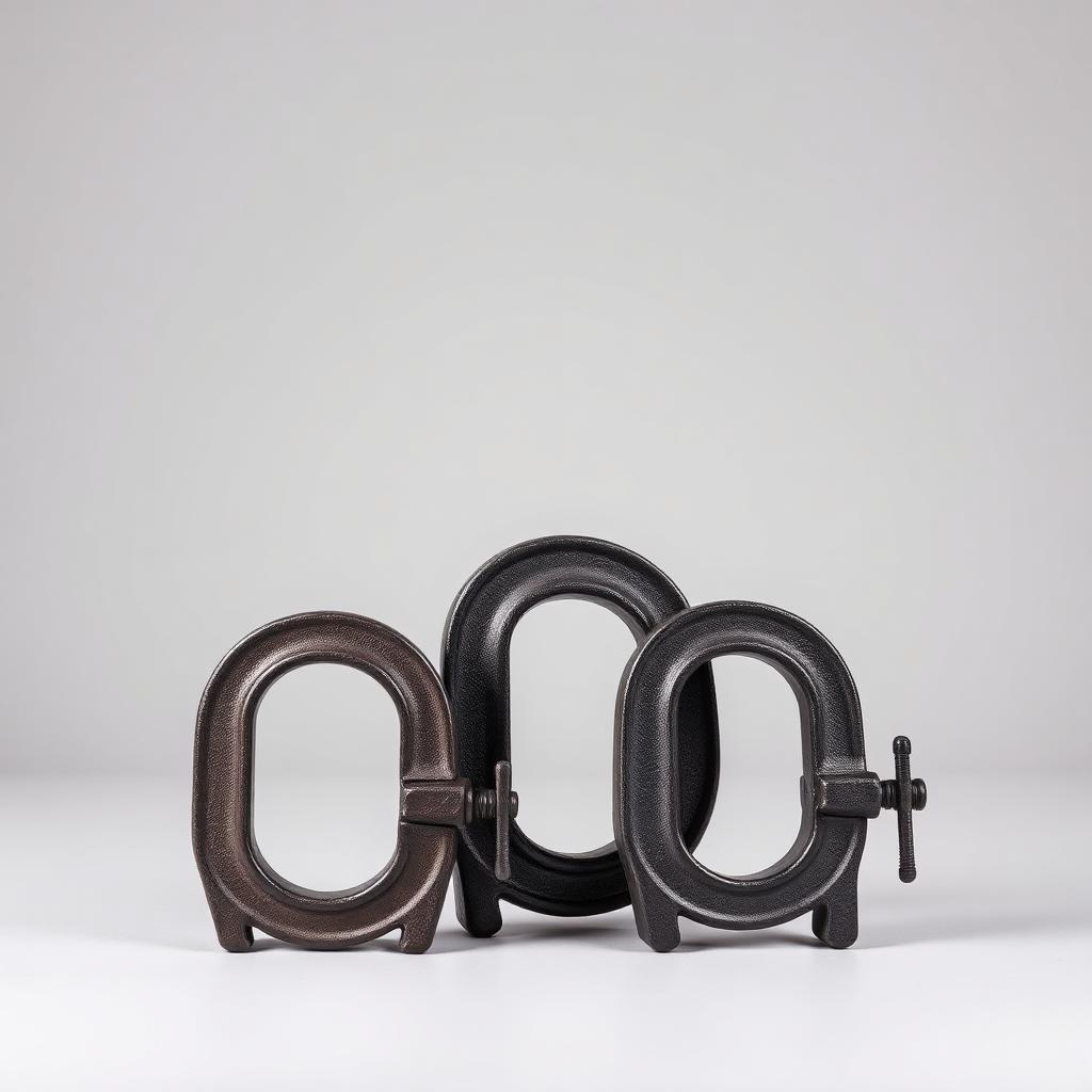 Cast Iron C-Clamp Set (3-Pack)